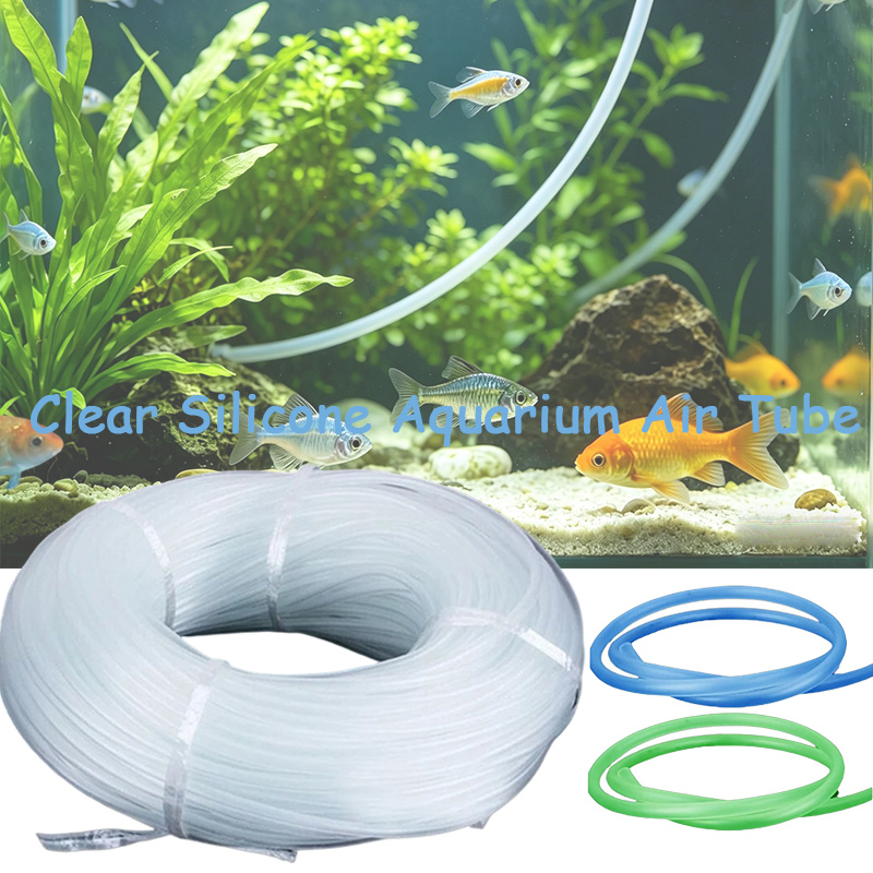 Aquaculture Aerator Pump - ท่ออากาศใส PVC สำหรับตู้ปลา ขนาด 4*6 มม.
