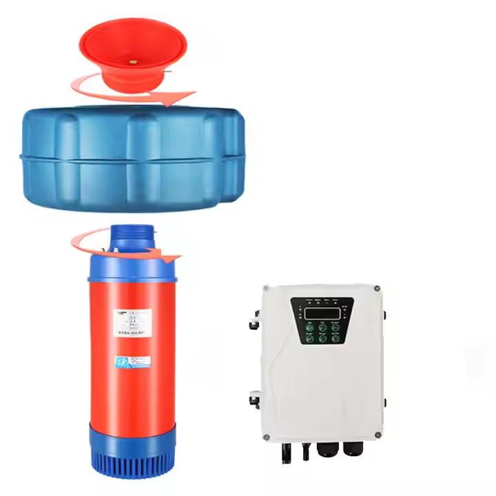 Aquaculture Aerator Pump - เครื่องเติมอากาศแบบลอยน้ำพลังงานแสงอาทิตย์สำหรับการเพาะเลี้ยงสัตว์น้ำ กำลังไฟ 370 วัตต์ ปั๊มน้ำพุพลังงานแสงอาทิตย์สำหรับบ่อ