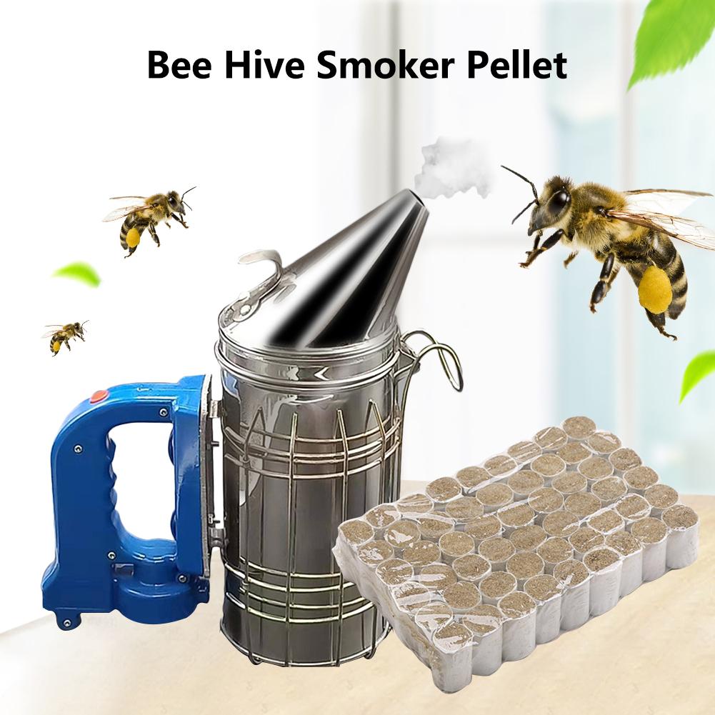 Bee Smoker Tool - 54ชิ้นเม็ดควันผึ้งแข็งเครื่องมือการเลี้ยงผึ้งสมุนไพรจีนควันน้ำผึ้งผลิตจากการปลูก