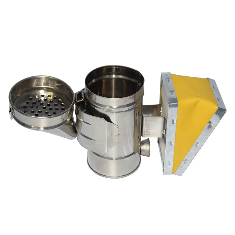 Bee Smoker Tool - เครื่องพ่นควันเลี้ยงผึ้ง สแตนเลส สำหรับผู้เลี้ยงผึ้ง เด็ก และผู้ใหญ่ อุปกรณ์เลี้ยงผึ้ง