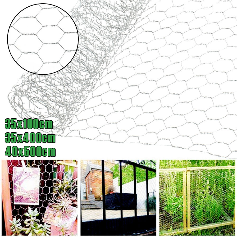 Rabbit Cage Wire - ตาข่ายป้องกันพืชไก่กระต่ายไก่ตาข่ายเหล็กตาข่ายชุบสังกะสีทรงหกเหลี่ยมอุปกรณ์เสริมสำหรับฟาร์มและสัตว์ปีก