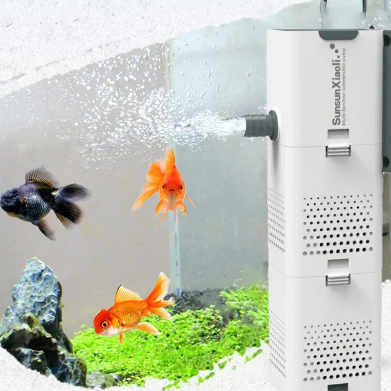 Aquaculture Aerator Pump - 3 In 1 Aquarium ปั๊มกรอง Aquarium