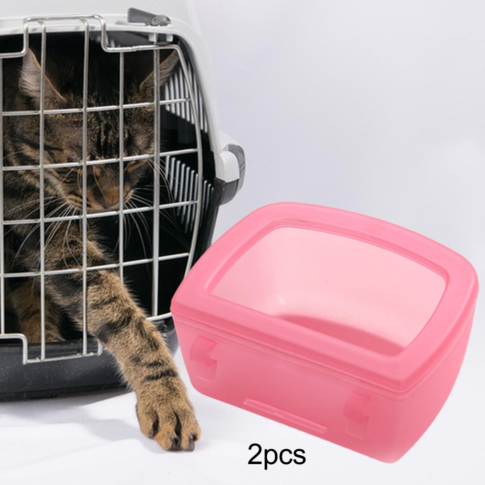 2x ชามอาหารสุนัขสำหรับกรงลวดหร - Rabbit Cage Wire บทวิจารณ์และราคา