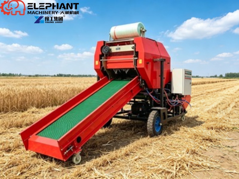 เครื่องอัดฟางและห่อฟางแบบผสมสำ - Agriculture Farming Livestock บทวิจารณ์และราคา