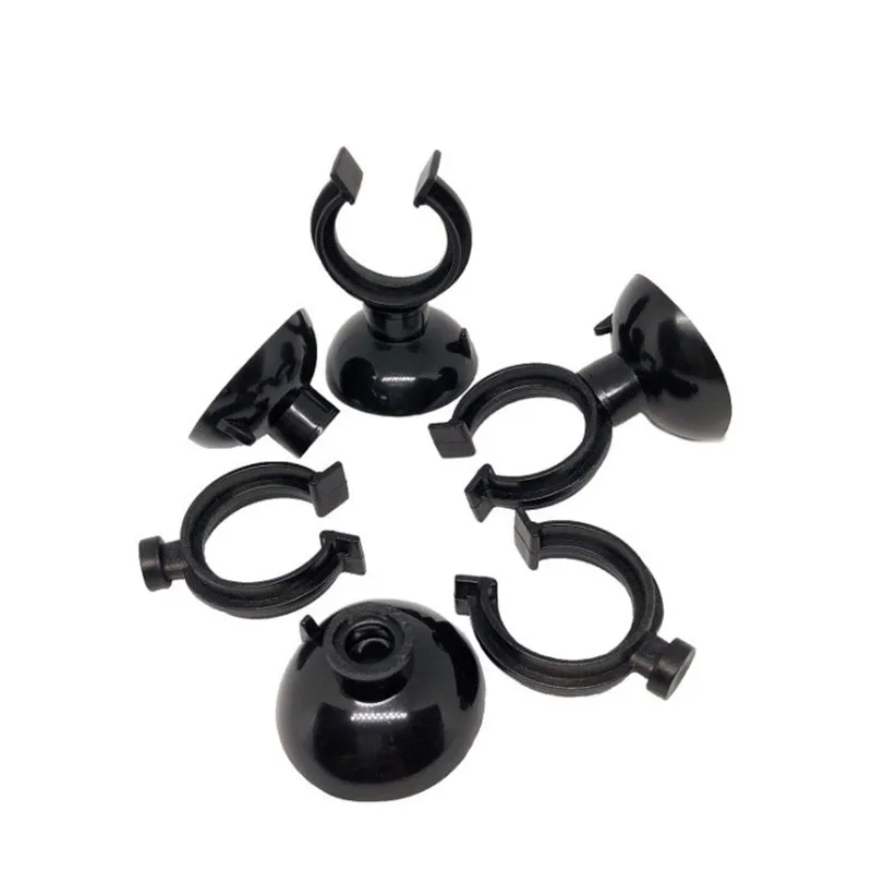 5/10Pcs สีดํา Aquarium ดูดถ้วย - Aquaculture Aerator Pump บทวิจารณ์และราคา