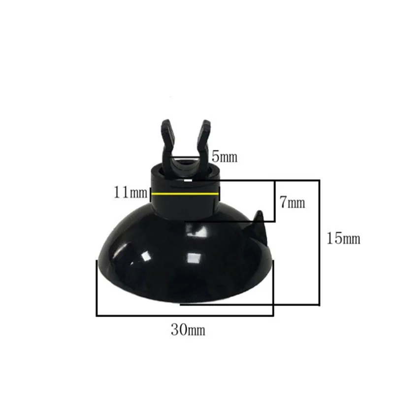 5/10Pcs สีดํา Aquarium ดูดถ้วย - Aquaculture Aerator Pump บทวิจารณ์และราคา