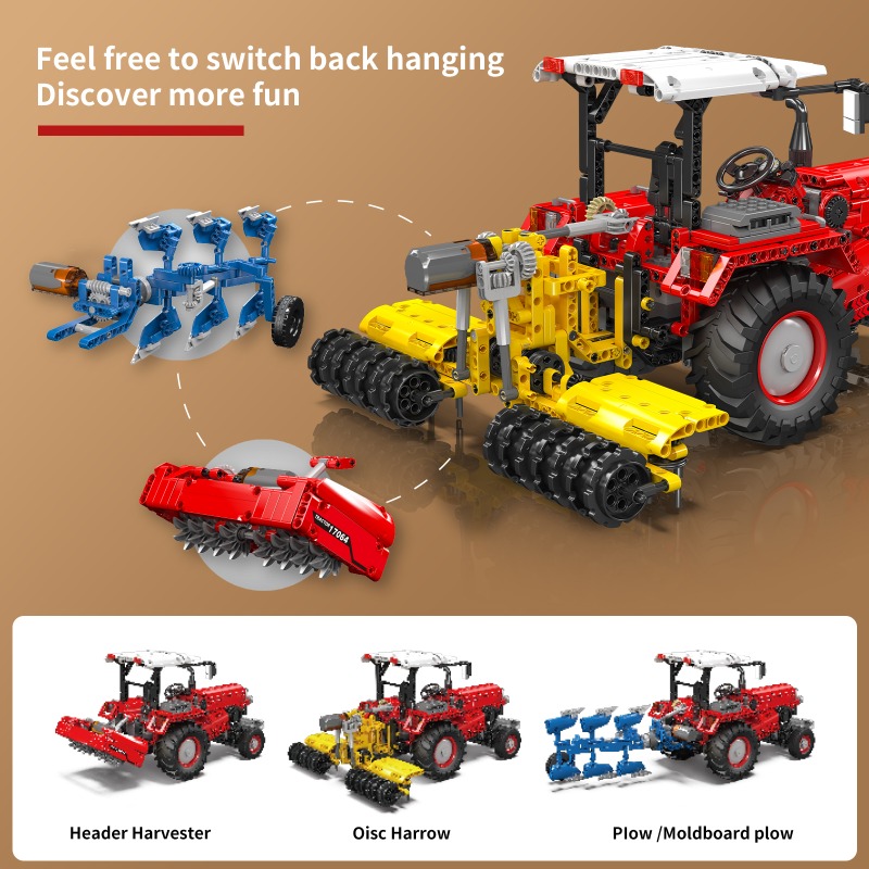 Mould King 17064 ชุดตัวต่อรถแท - Is Farming Under Agriculture บทวิจารณ์และราคา