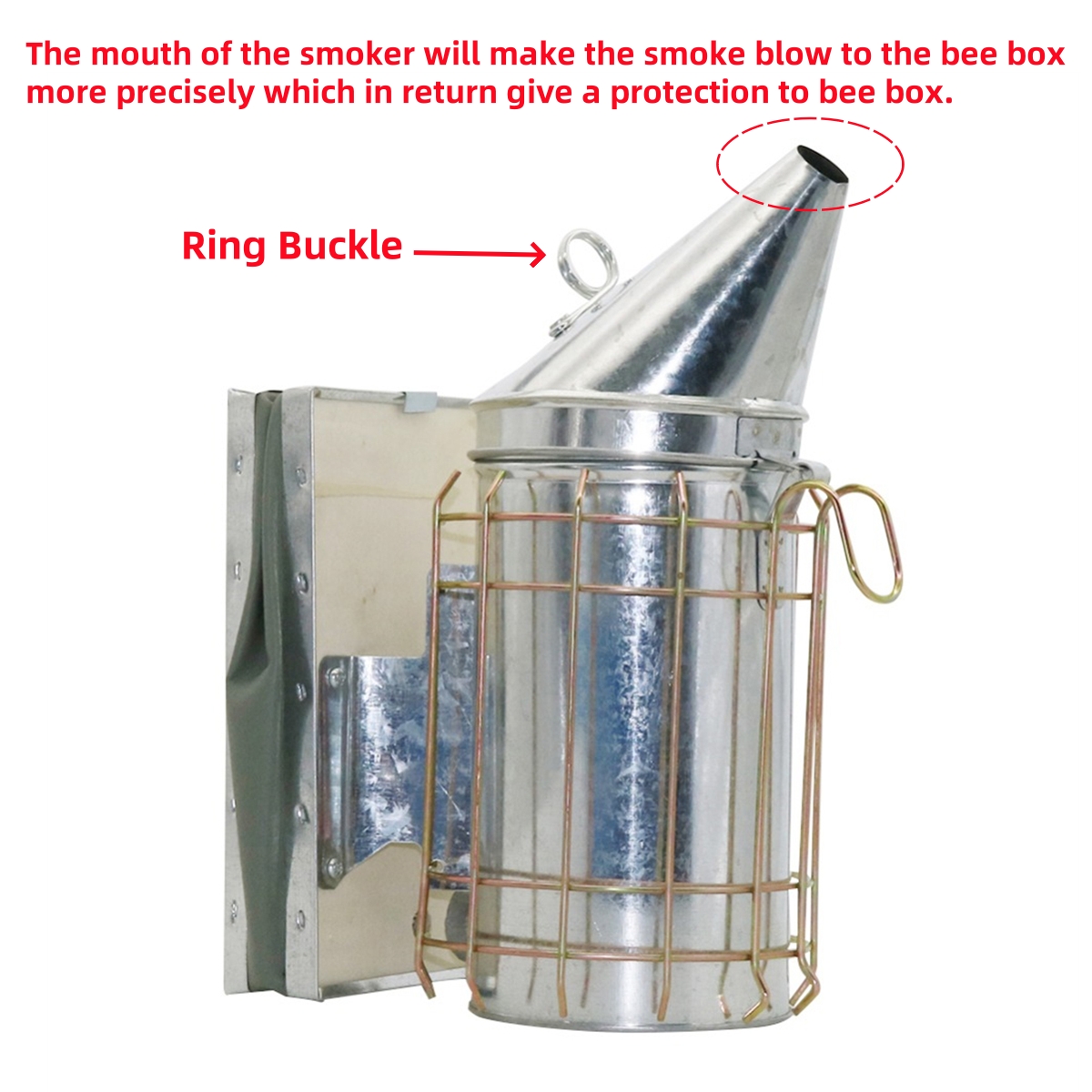 การเลี้ยงผึ้งสแตนเลสหนังสูบบุห - Bee Smoker Tool บทวิจารณ์และราคา