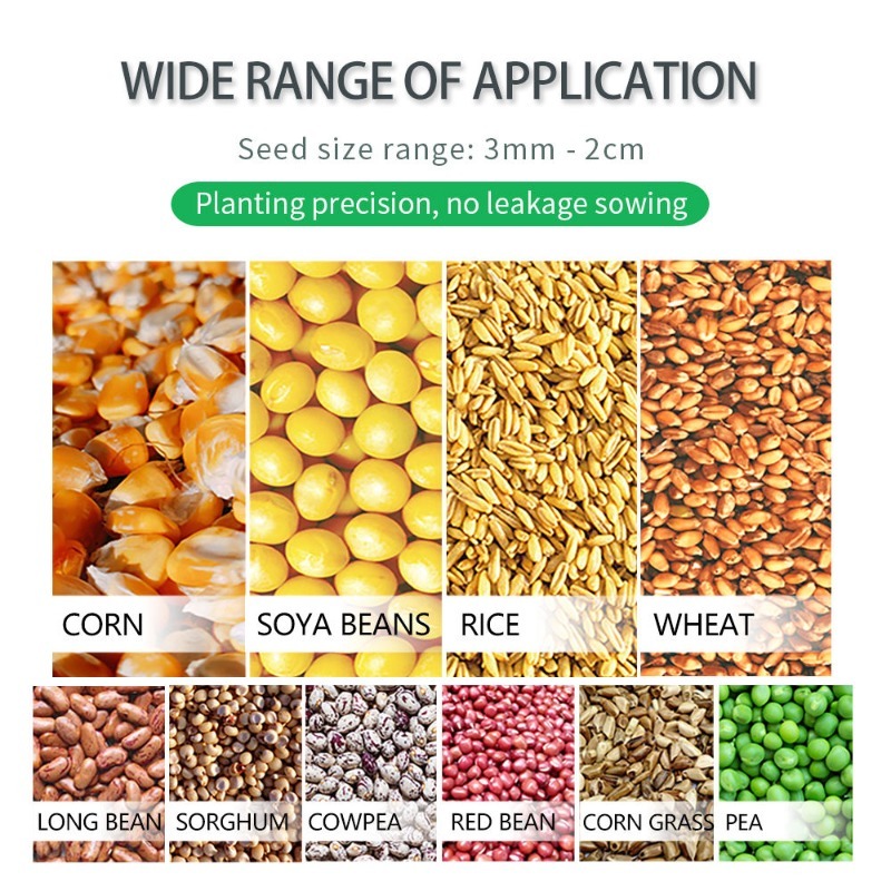 เครื่องหว่านเมล็ดแบบมือหมุน 2  - Agriculture Onion Farming บทวิจารณ์และราคา