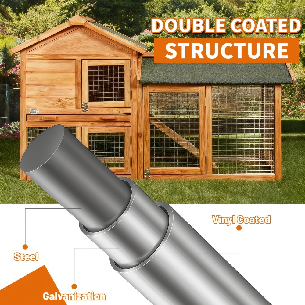 ม้วนลวดตาข่ายชุบสังกะสีแบบจุ่ม - Rabbit Cage Wire บทวิจารณ์และราคา