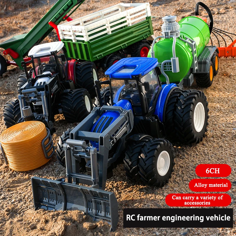 รถบรรทุกพ่วง RC ขนาด 1/24 2.4G - Agriculture Farming In Goa บทวิจารณ์และราคา