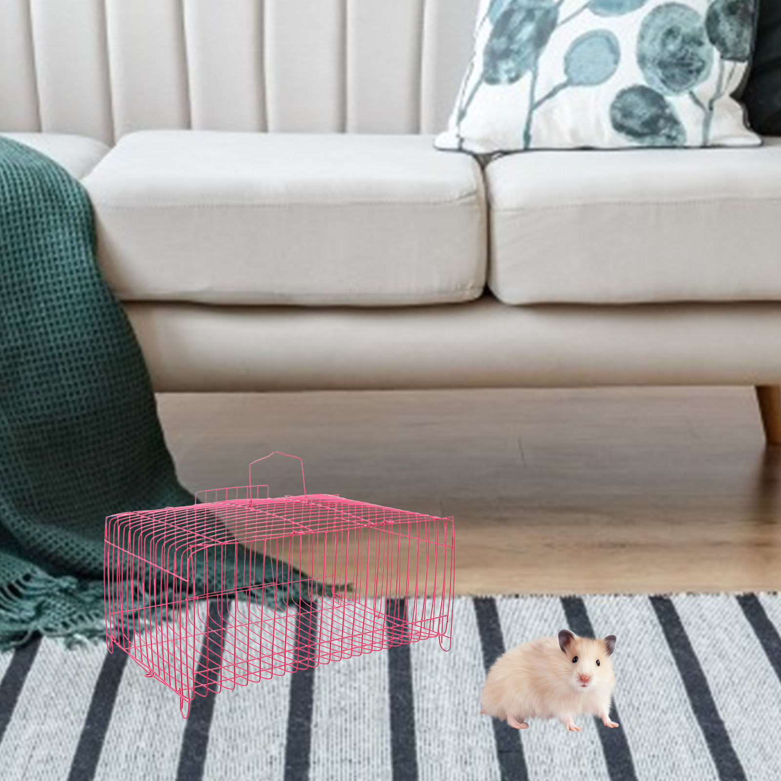 กรงนกแบบพกพาทำจากลวดเหล็กสำหรั - Rabbit Cage Wire บทวิจารณ์และราคา