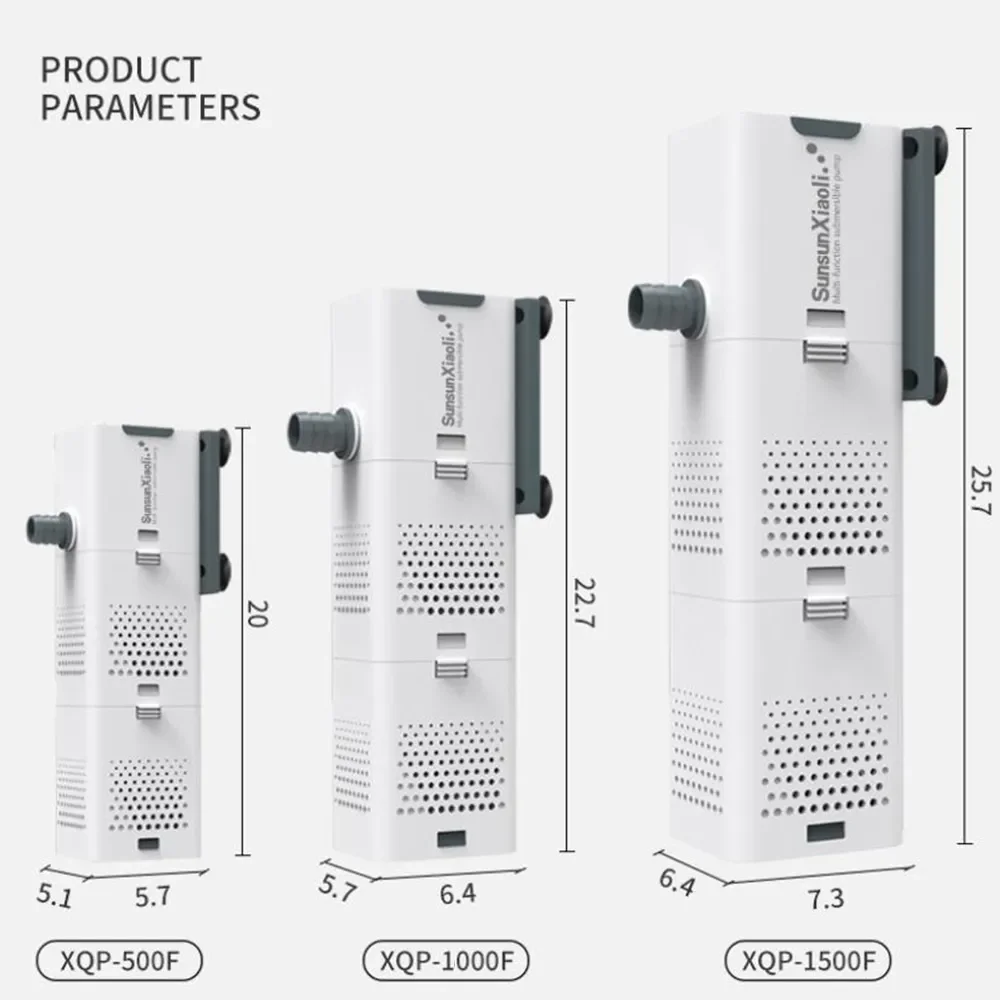 3 In 1 Aquarium ปั๊มกรอง Aquar - Aquaculture Aerator Pump บทวิจารณ์และราคา